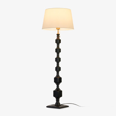 Sylarelle Hexas Wood Floor Lamp