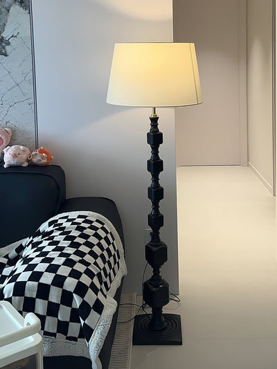 Sylarelle Hexas Wood Floor Lamp