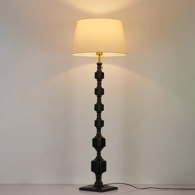 Sylarelle Hexas Wood Floor Lamp