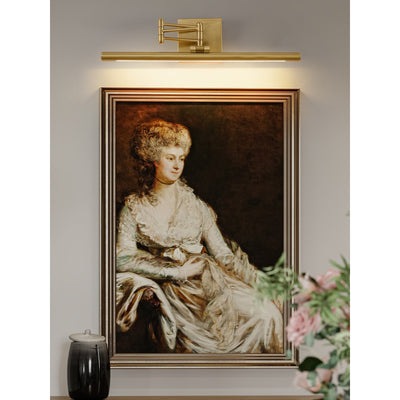 Glencrest Stokes Brass Indoor Wall Light