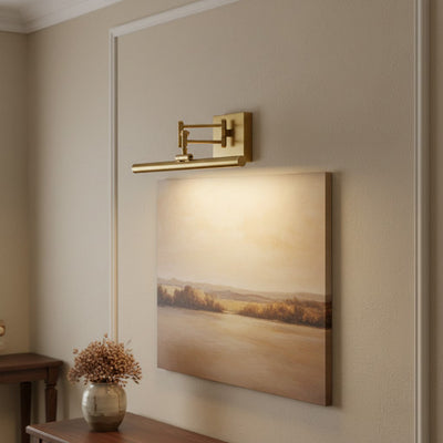 Glencrest Stokes Brass Indoor Wall Light