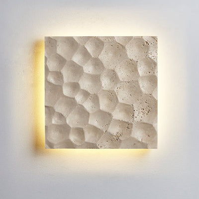 Seleaya Hexa Hive Stone Sconce