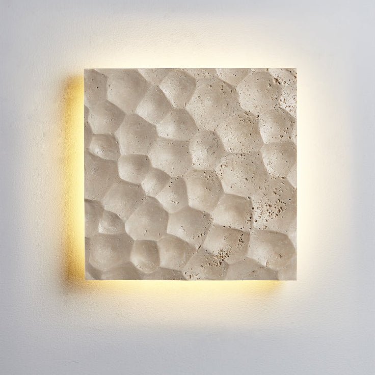 Seleaya Hexa Hive Stone Sconce