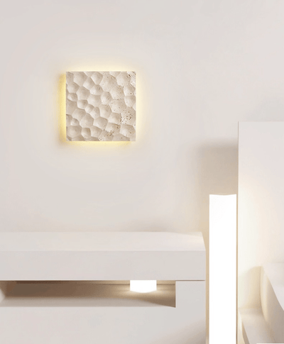 Seleaya Hexa Hive Stone Sconce