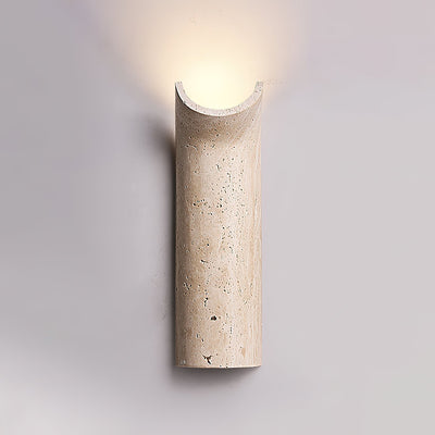 Tula Travertine Wall Lamp