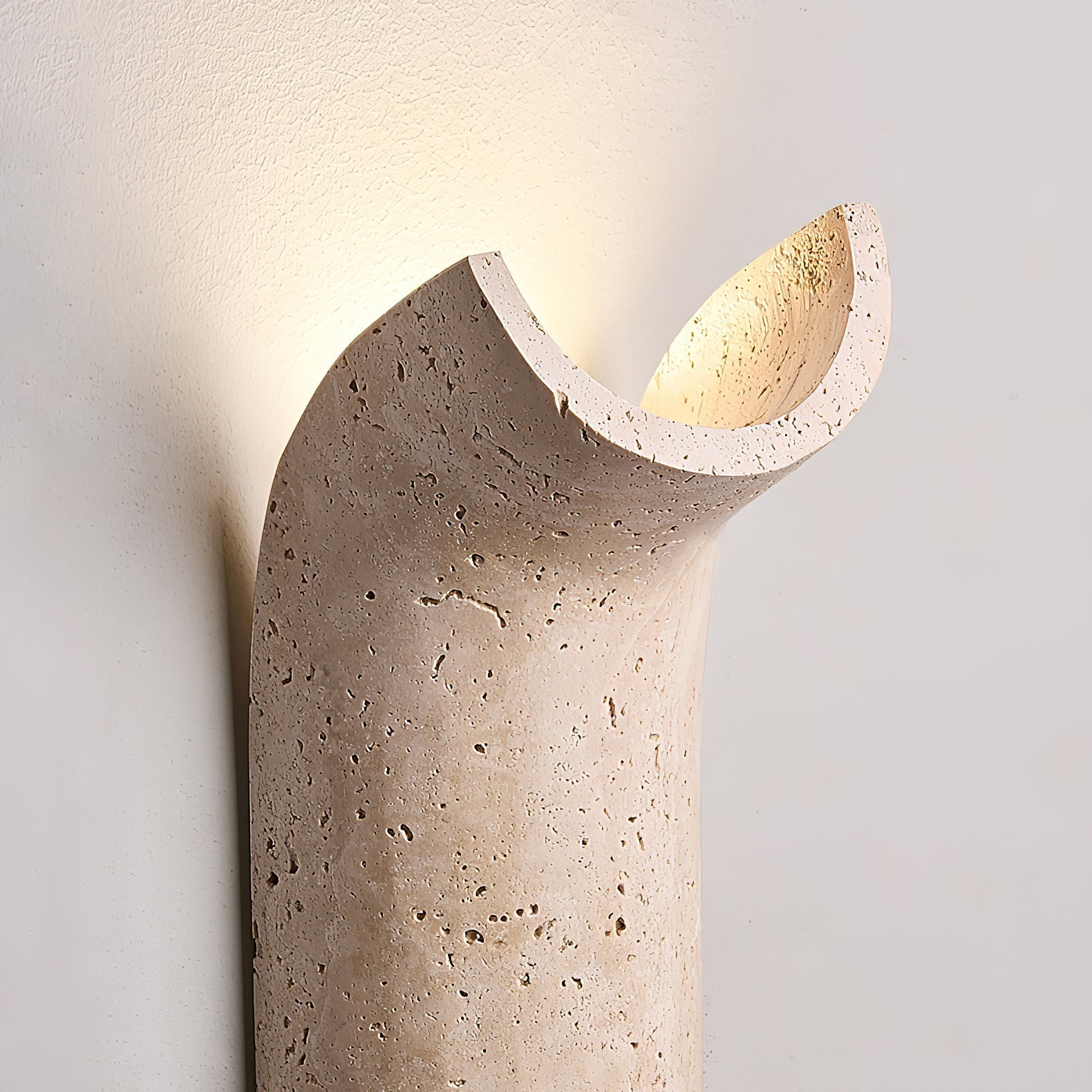 Tula Travertine Wall Lamp