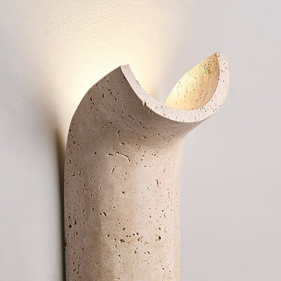 Tula Travertine Wall Lamp