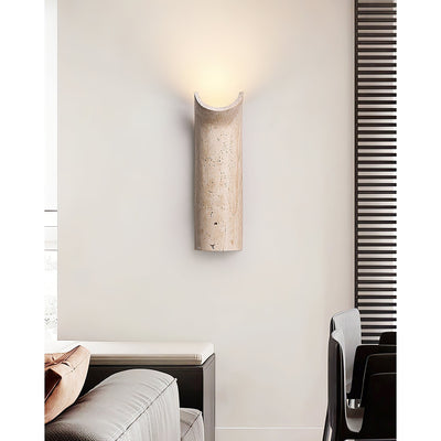 Tula Travertine Wall Lamp