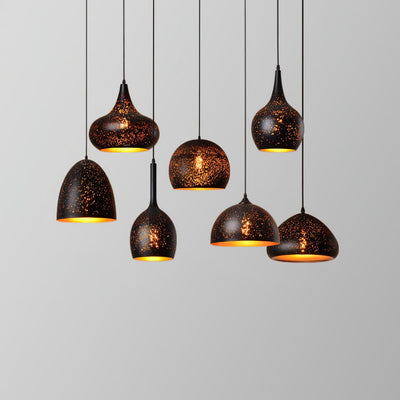 Calania Hollow Industrial Pendant Lamp