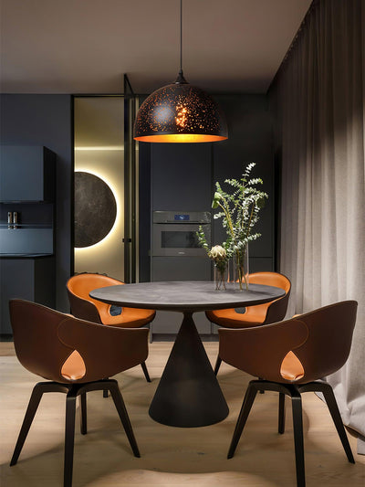 Calania Hollow Industrial Pendant Lamp