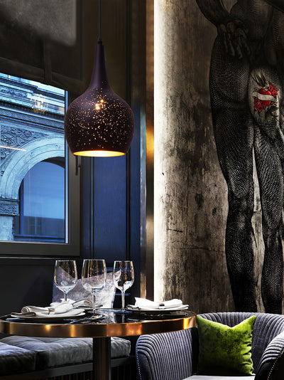 Calania Hollow Industrial Pendant Lamp