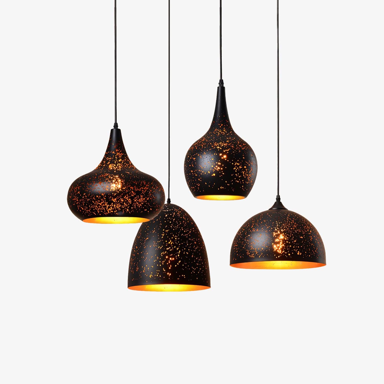 Calania Hollow Industrial Pendant Lamp