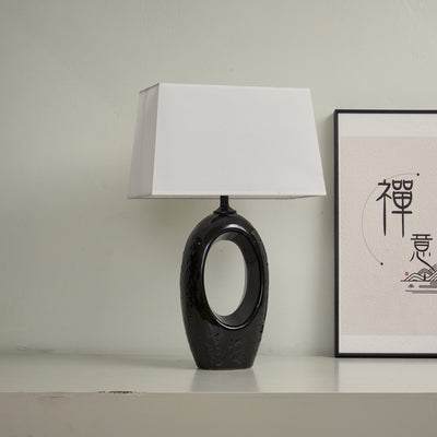 Vesperon Oval Ceramic Table Lamp