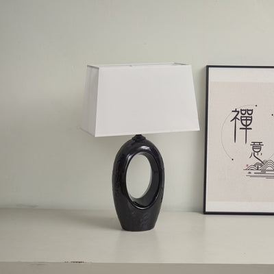 Vesperon Oval Ceramic Table Lamp
