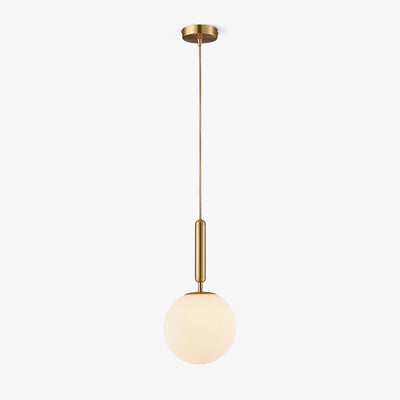 Orlabrook Brass Globe Pendant Light