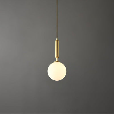Orlabrook Brass Globe Pendant Light