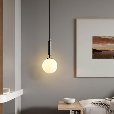 Orlabrook Brass Globe Pendant Light