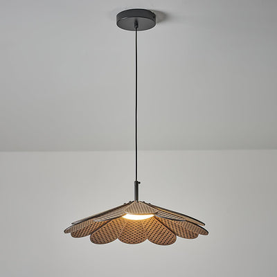 Zevarus Nordic Art Wabi-Sabi Wood Pendant Light