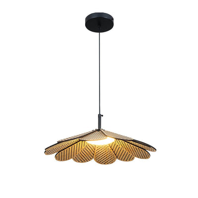 Zevarus Nordic Art Wabi-Sabi Wood Pendant Light