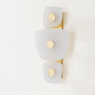 Fylsa Asymmetric Alabaster Wall Light