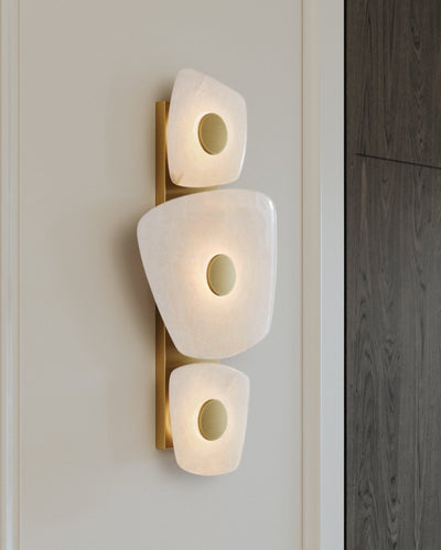 Fylsa Asymmetric Alabaster Wall Light