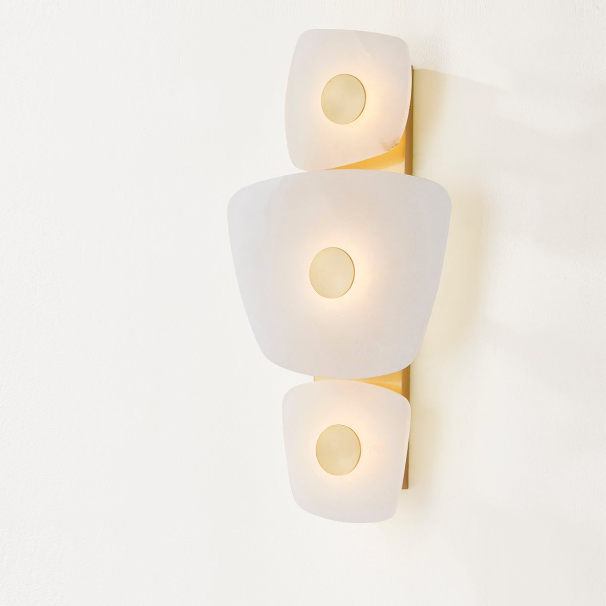 Fylsa Asymmetric Alabaster Wall Light