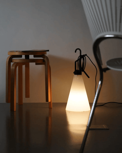 Hook Handle Cone Lamp