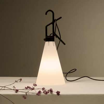 Hook Handle Cone Lamp