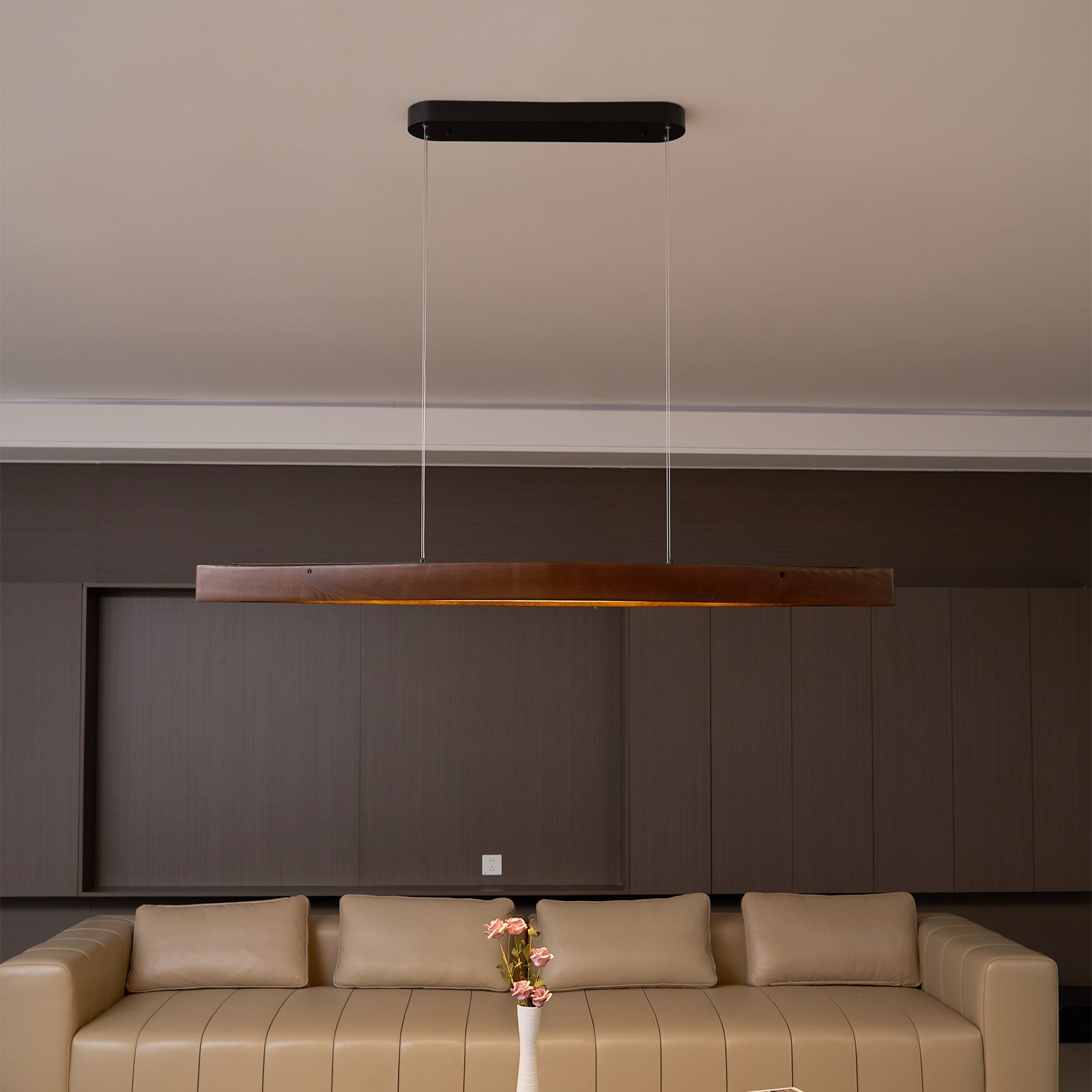 Syliielle Wood Scandinavian Pendant Lamp