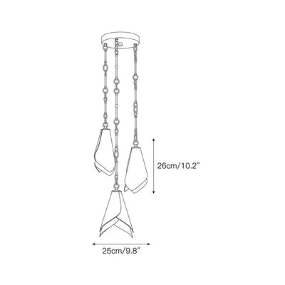 Ciririna Horse Hoof Piel Pendant Lamp