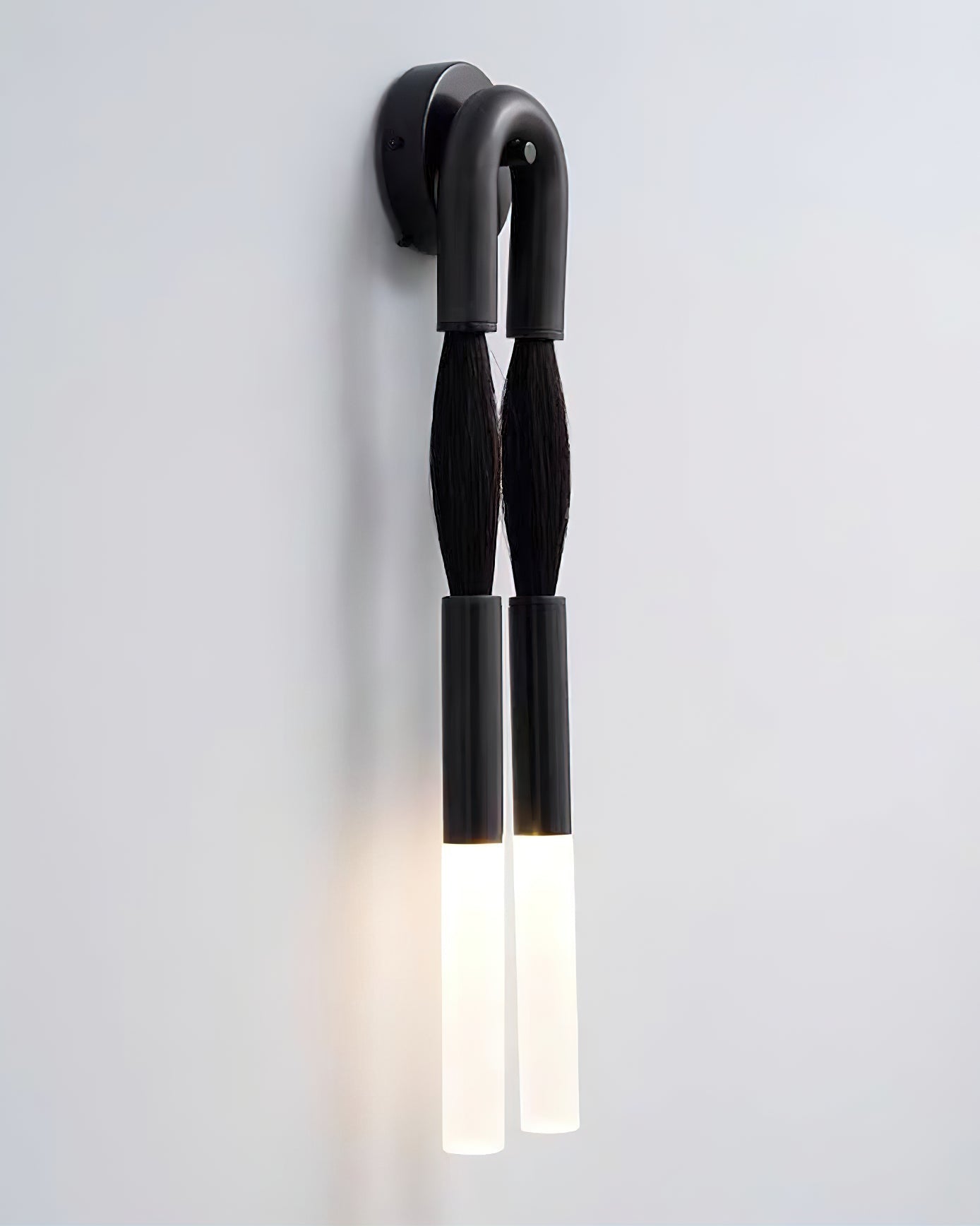 Aurelielle Wall Lamp Horsehair Brass