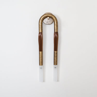 Aurelielle Wall Lamp Horsehair Brass