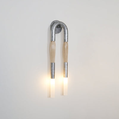 Aurelielle Wall Lamp Horsehair Brass