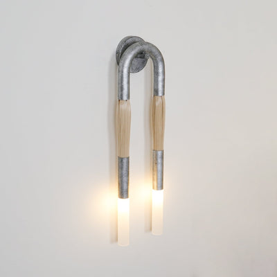Aurelielle Wall Lamp Horsehair Brass