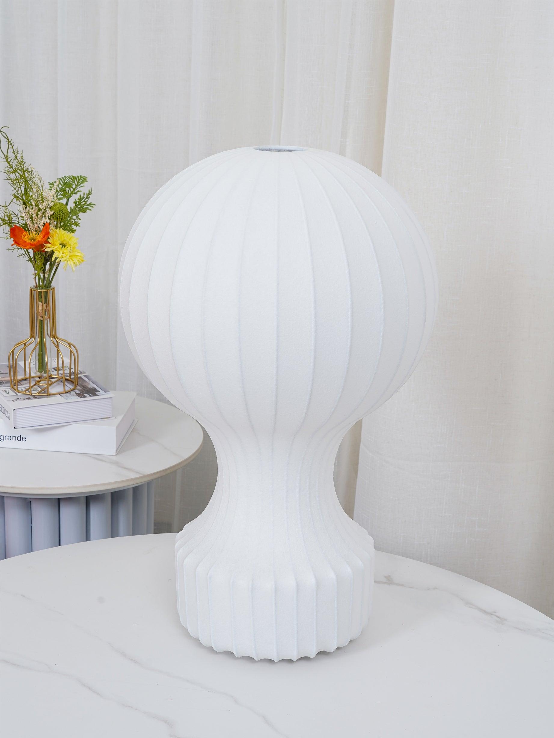 Lirove Steel Sculptural Table Lamp