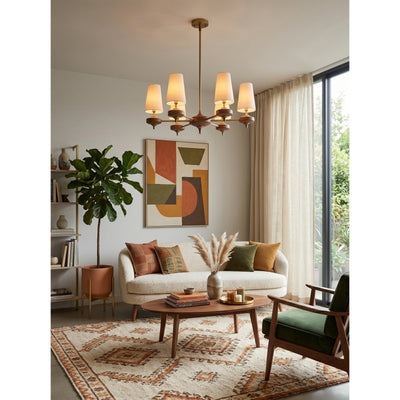 Pinewick Hour Rho Chandelier