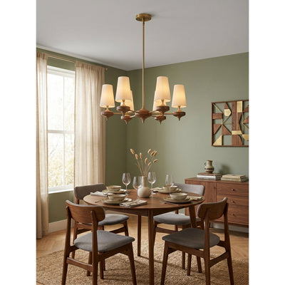 Pinewick Hour Rho Chandelier