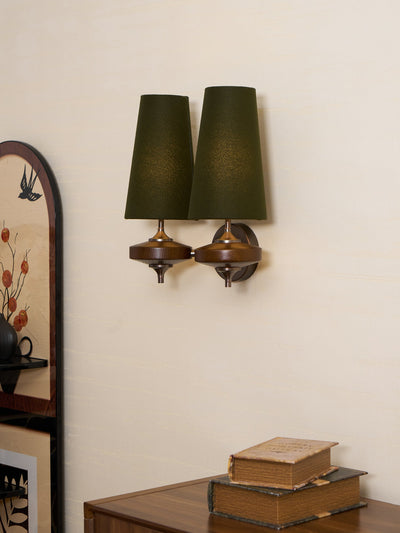 Ravenvale Twin Shade Indoor Wall Light
