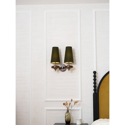 Ravenvale Twin Shade Indoor Wall Light