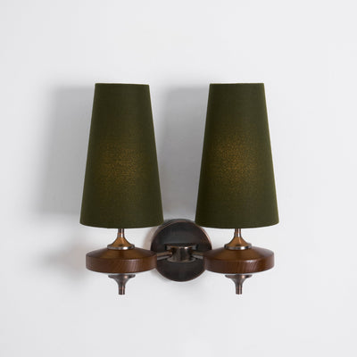 Ravenvale Twin Shade Indoor Wall Light
