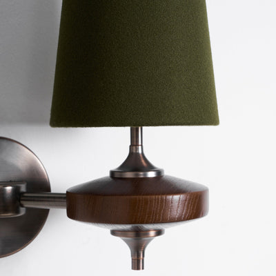 Ravenvale Twin Shade Indoor Wall Light