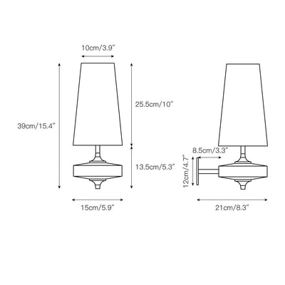 Aurewood Hour Rho Indoor Wall Light