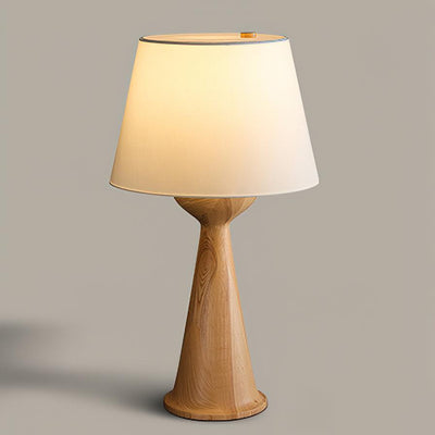 Tempo Vintage Wood Table Lamp
