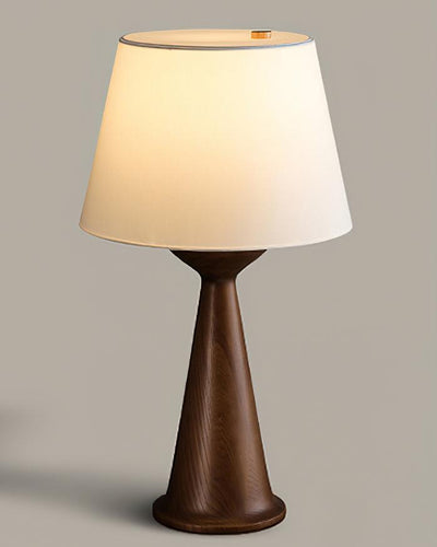 Tempo Vintage Wood Table Lamp