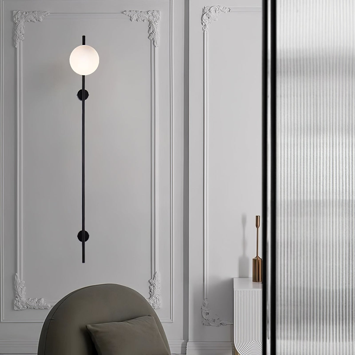 Evshaora Modern Minimalist Glass Wall Light