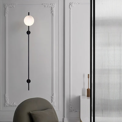 Nerylor Modern Minimalist Glass Wall Light