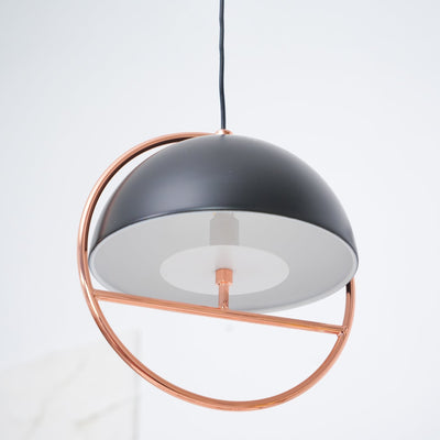 Zephira Steel Classic Pendant Lamp