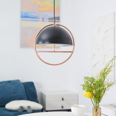 Zephira Steel Classic Pendant Lamp