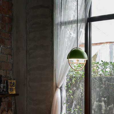 Zephira Steel Classic Pendant Lamp