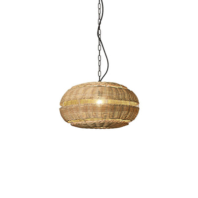 Wickora Vintage Wicker Pendant Lamp